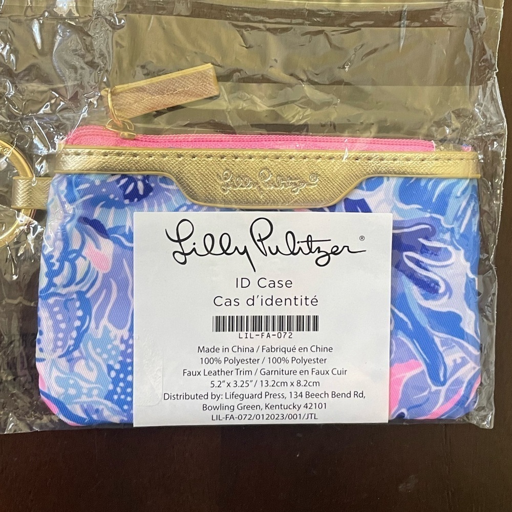 Lilly Pulitzer ID Case in Shade Seekers New in Package - Picture 2 of 7